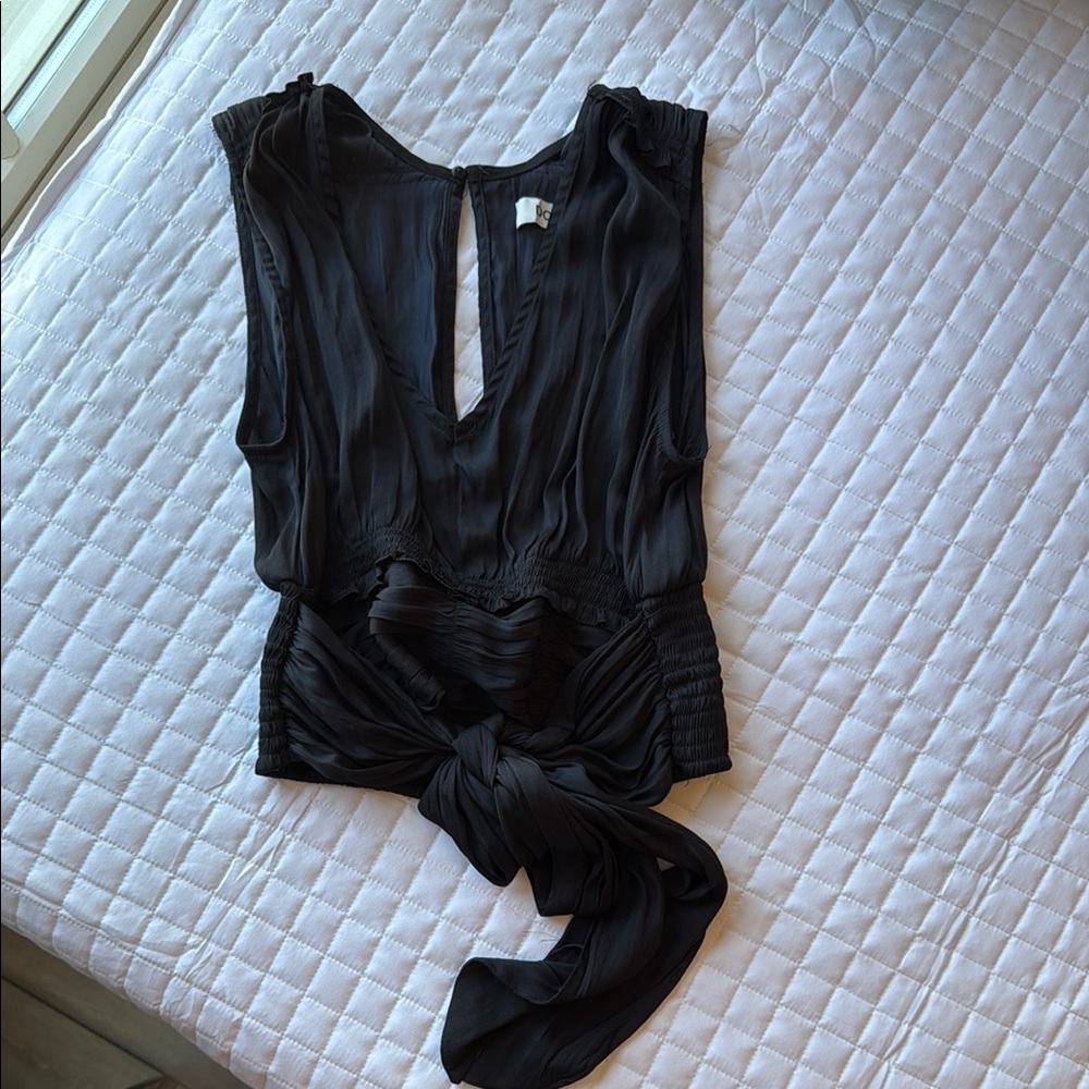 DO+BE Black Sleeveless Bodysuit